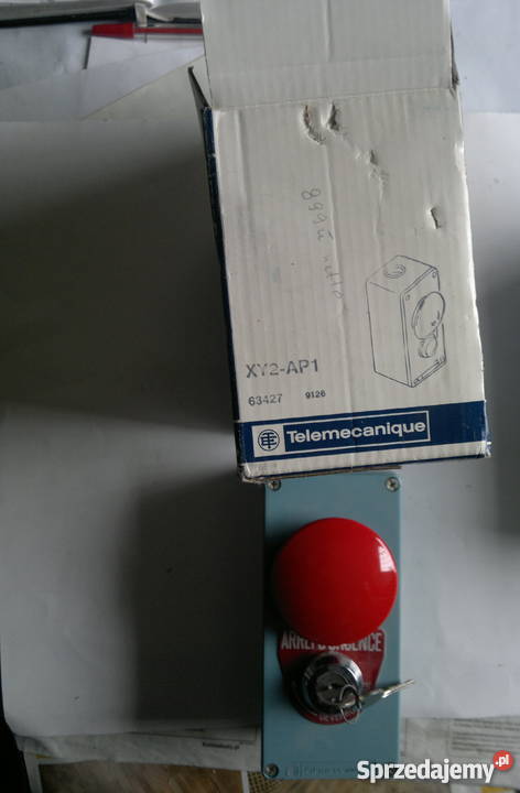 Wyłącznik awaryjny telemecanique XY2AP1 Dąbrowa Górnicza