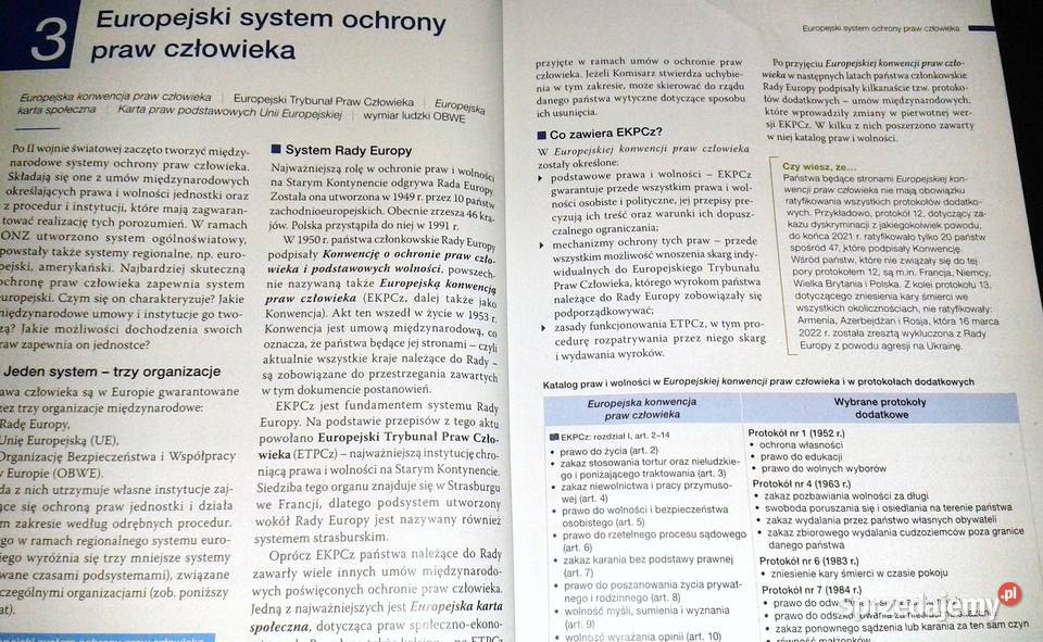W centrum 4 Podręcznik do WOS Lucyna Czechowska Rok wydania 2022