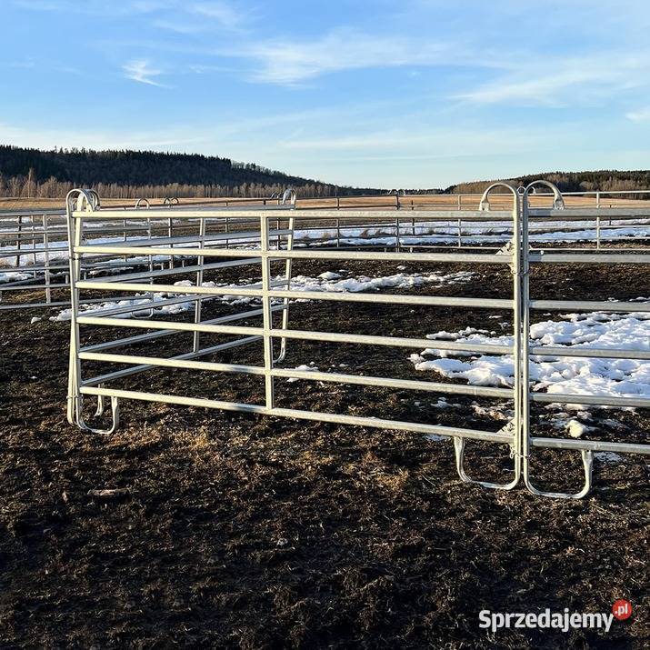 Bramka z podporami łukowymi ogrodzenie zwierząt Pozostałe