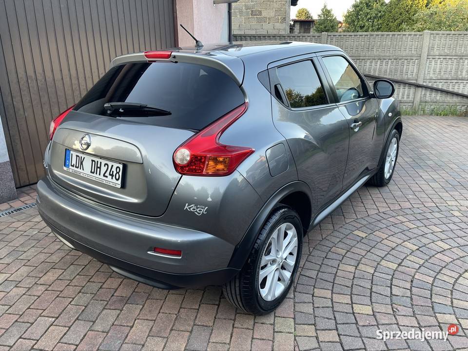 Nissan juke benzyna 190 koni nawigacja klima szary