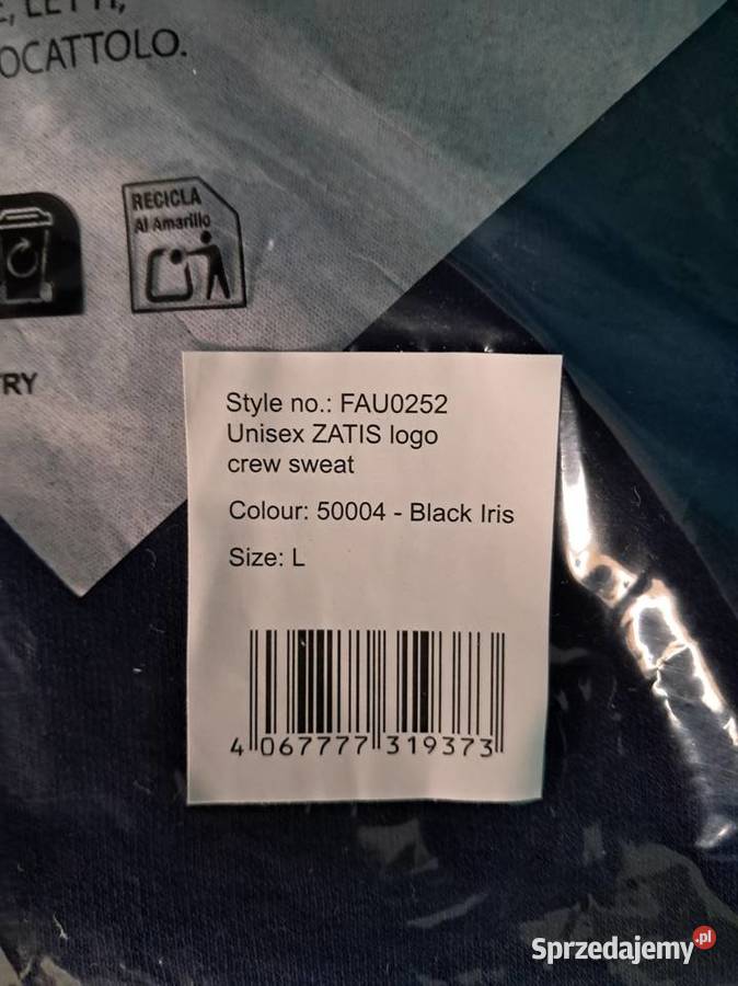 Bluza FILA L nowa z metką Black Iris granat Rozmiar L