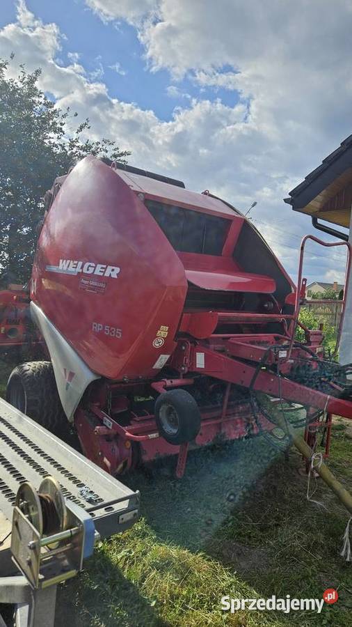 Prasa Lely Welger RP 535 łódzkie Uniejów