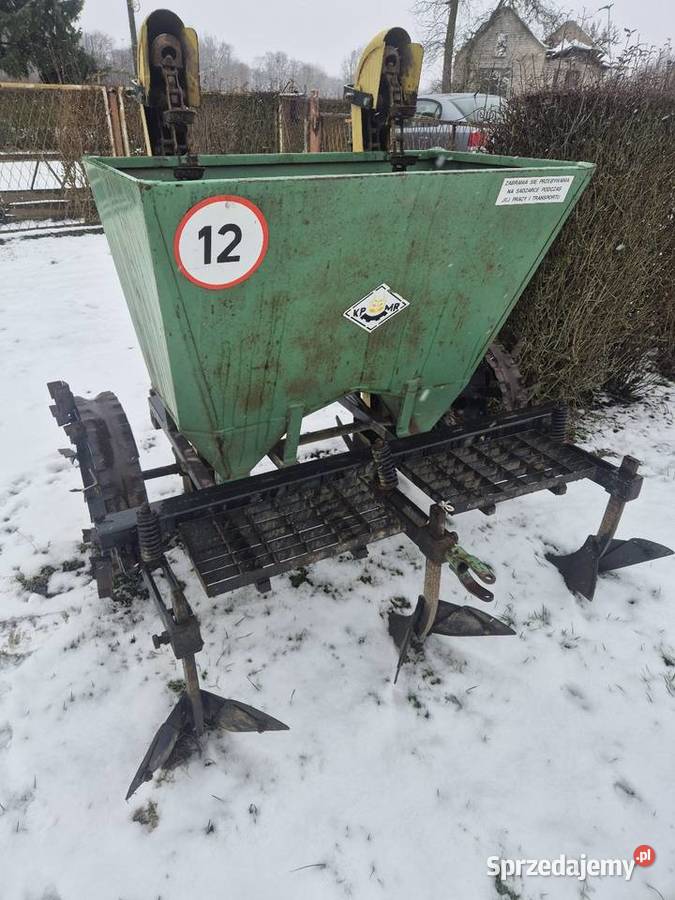 Sadzarka dwurzedowa biedaszki do ziemniakow Samborzec