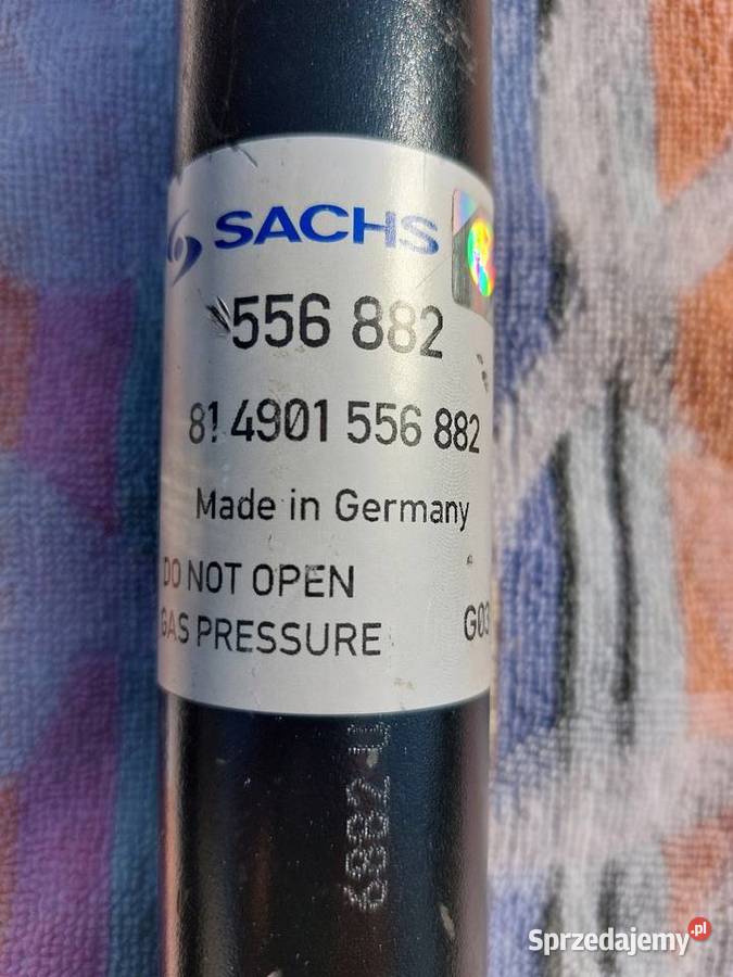 Amortyzatory sprezyny tył bmw e46 Sachs 556882 Cholerzyn