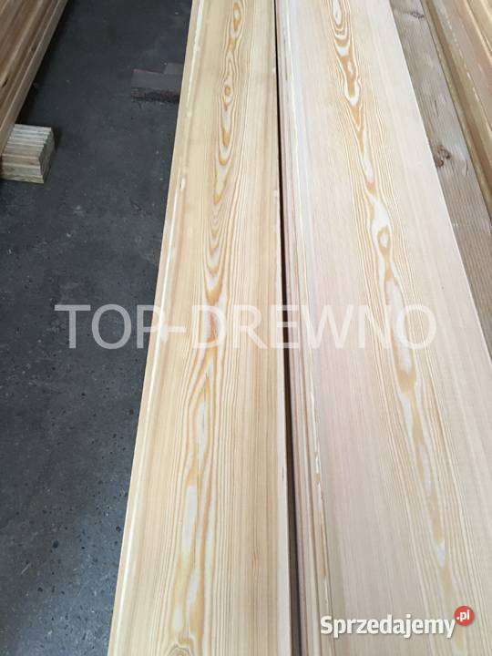 DESKA TARASOWA BEZSĘCZNA podłogowa modrzew Poczesna