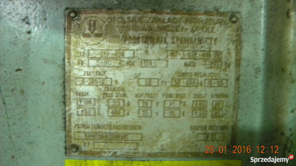 Półautomat spawalniczy DEP401 podajnik ZP2 Olkusz