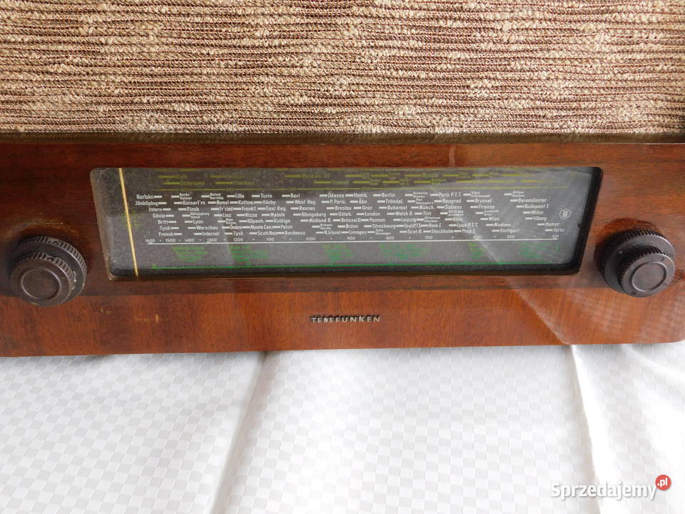 radio telefunken super 264GWK 772 Fiaf zachodniopomorskie Szczecin