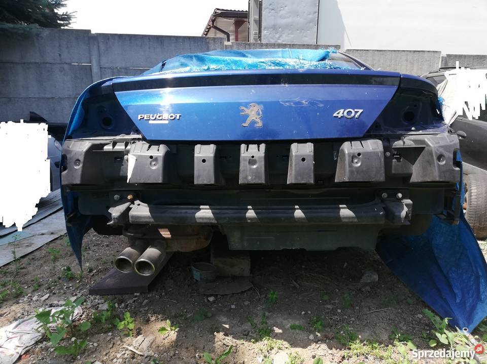 PEUGEOT 407 COUPE KPCL karoseria Kielce sprzedam