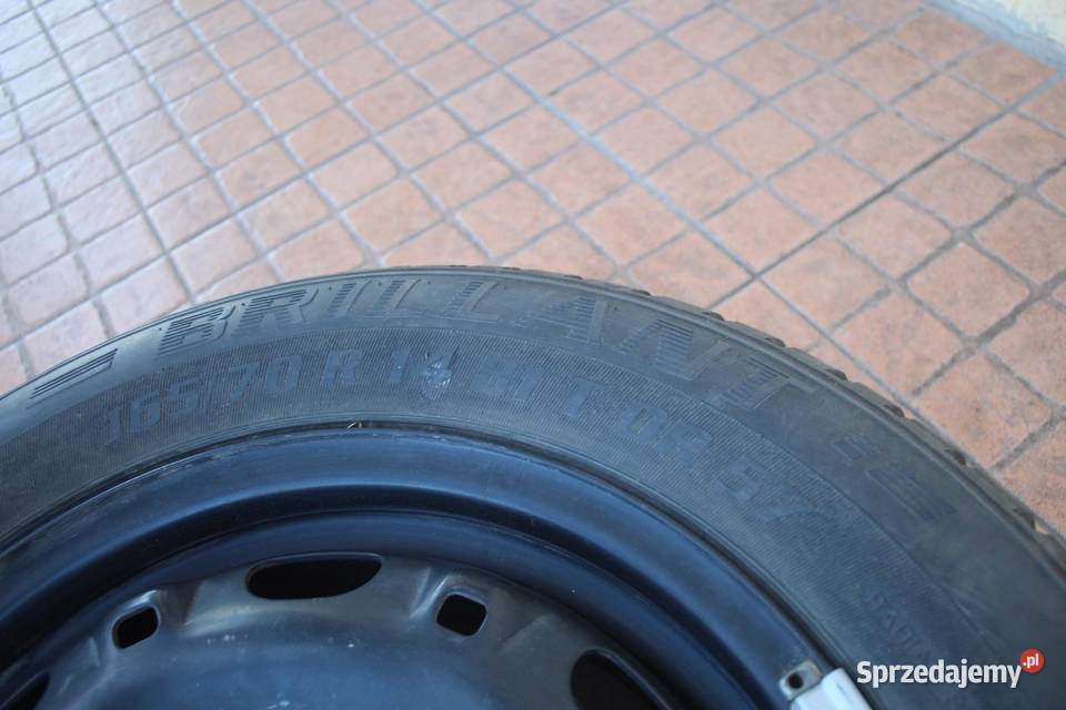 KOŁO ZAPASOWE SKODA FABIA I 16570 R14