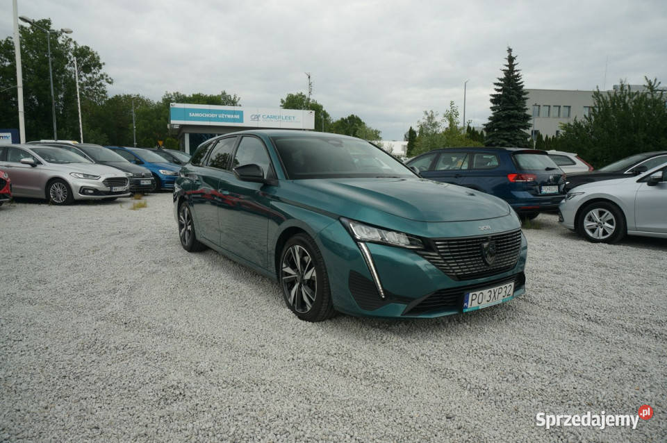 Peugeot 308 15 BlueHDI130 Allure Salon Polska lakier metallic Poznań