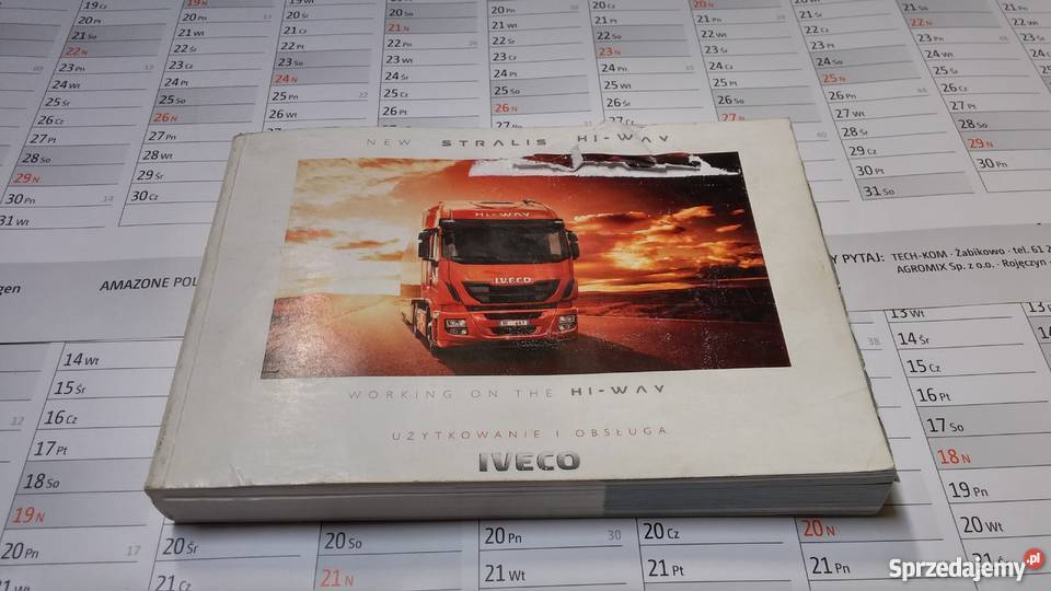 Strails HIWAY Użytkowanie i obsługa IVECO