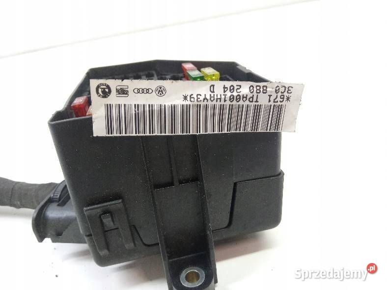 SKRZYNKA BEZPIECZNIKÓW 3C0880204D Volkswagen sprzedam