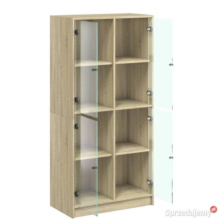 Szafka z drzwiczkami dąb sonoma 68x37x142 Warszawa