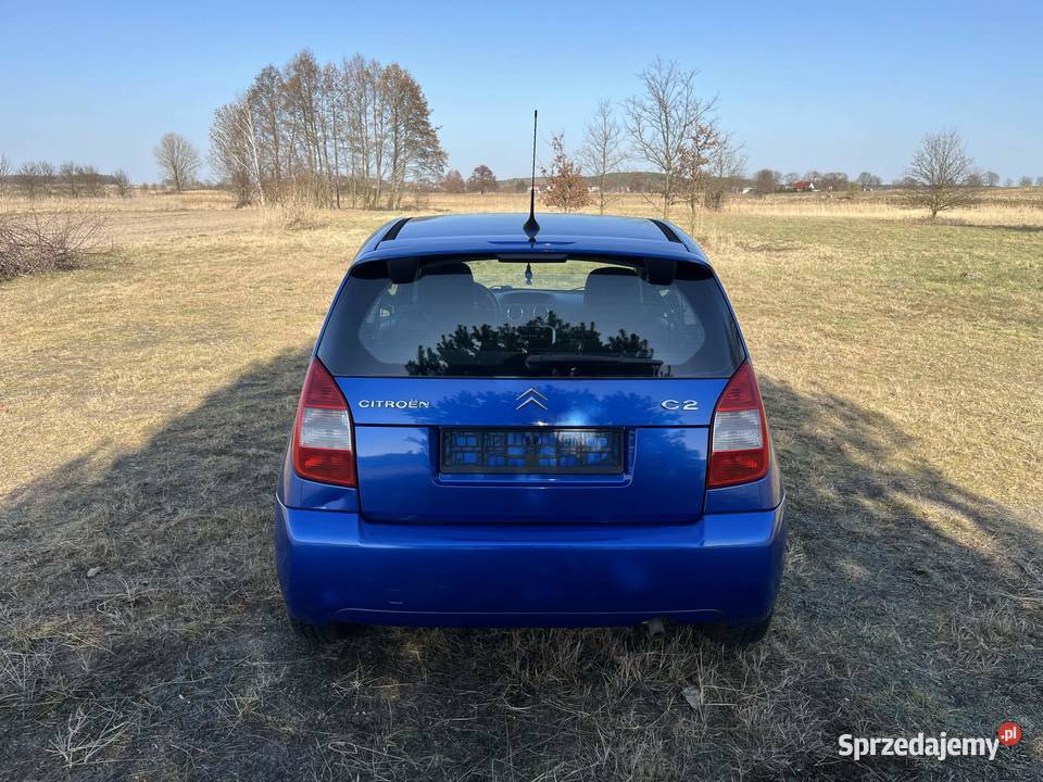 Citroen C2 11 VTR Rok produkcji 2007 lubuskie Brody
