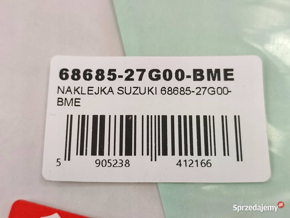 NAKLEJKA VSTROM NA PRAWY BOCZEK SUZUKI DL650 sprzedam