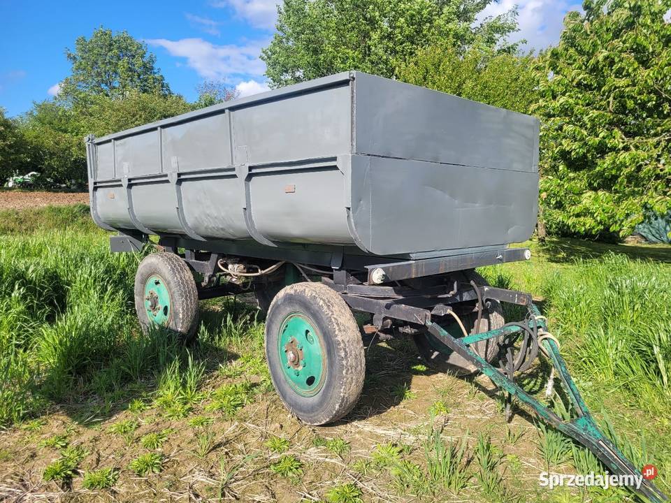 Przyczepa rolnicza wywrotka nieuszkodzony Przyczepy rolnicze Bychawka Druga sprzedam