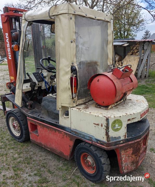 Wózek widłowy Nissan 25 T LPG Wózki widłowe Stare Faszczyce