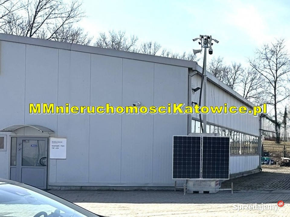 Hala wolnostojąca do wynajęcia Mysłowice parking Wynajem śląskie sprzedam