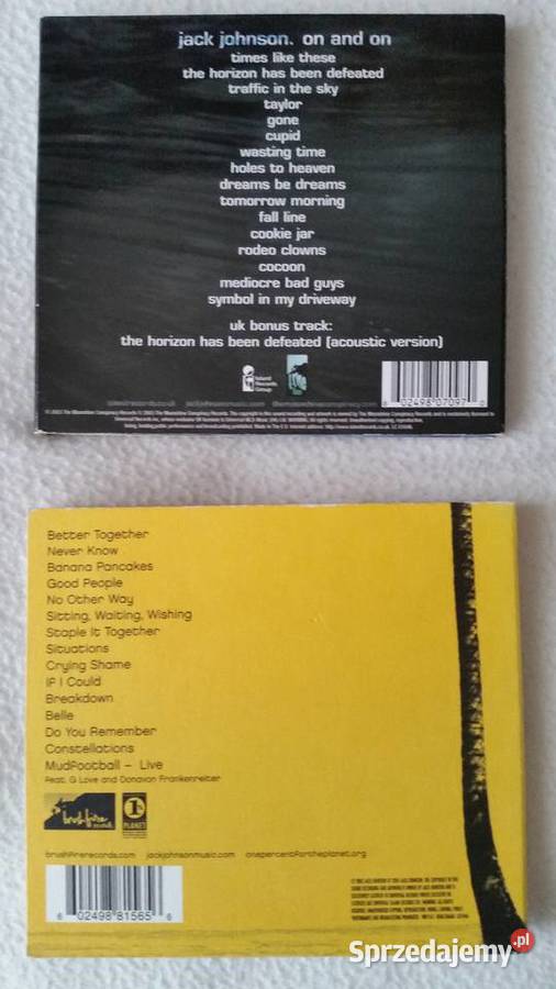 Jack Johnson On and On In Between Dreams 2CD CD lubelskie Puławy