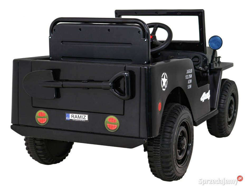 Auto samochód na akumulator WOJSKOWE RETRO 4x4 śląskie Myszków
