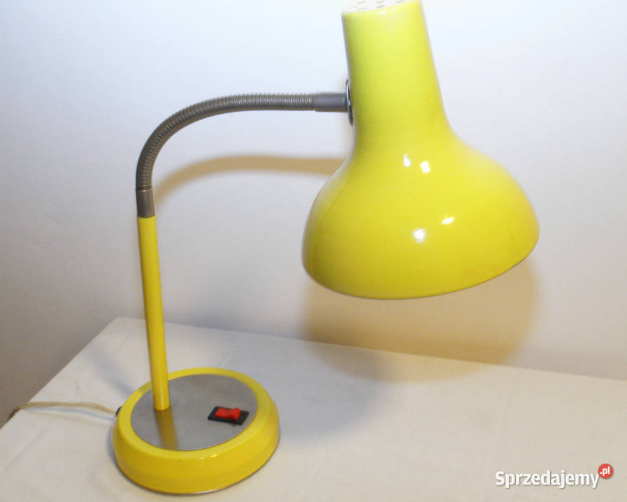 Lampa biuro dom Polam Wilkasy ST24 PRL retro Kraków