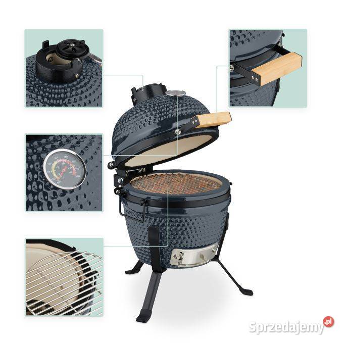 Ceramiczny grill węglowy kamado