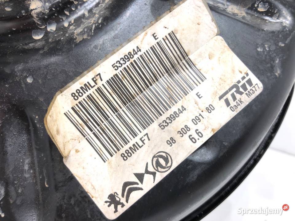 SERWO HAMULCOWE PEUGEOT 208 II 9830809180