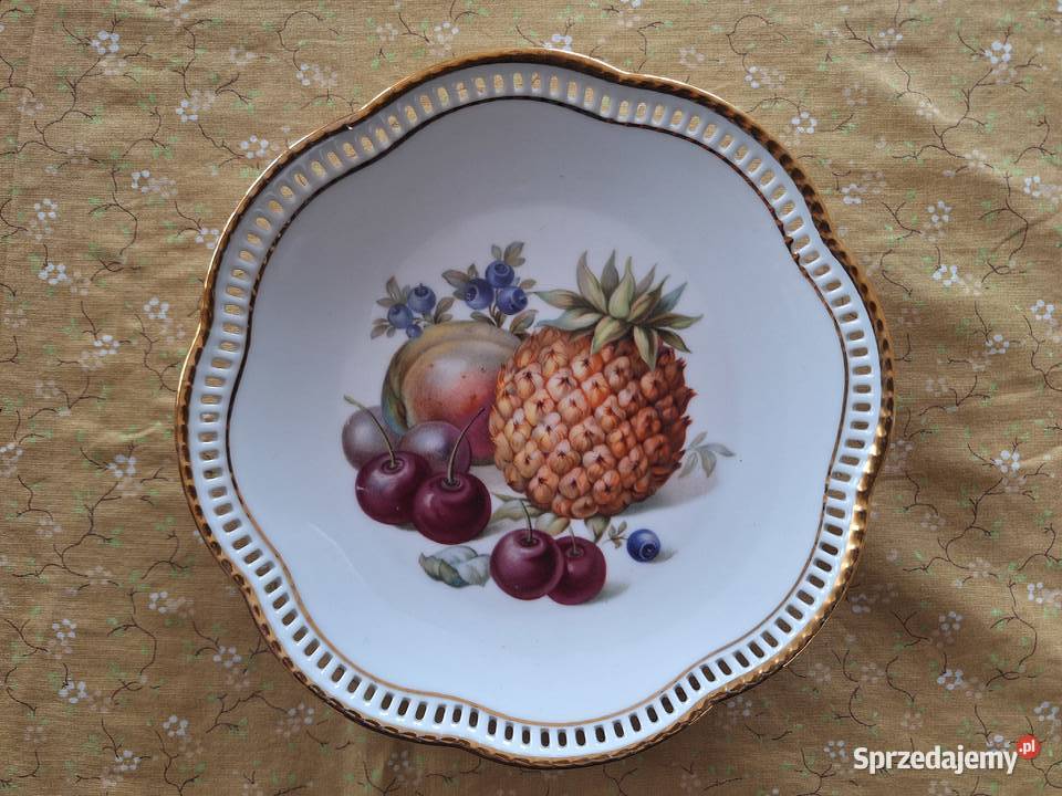 Talerze ażurowe dekoracyjne BAVARIA Schumann