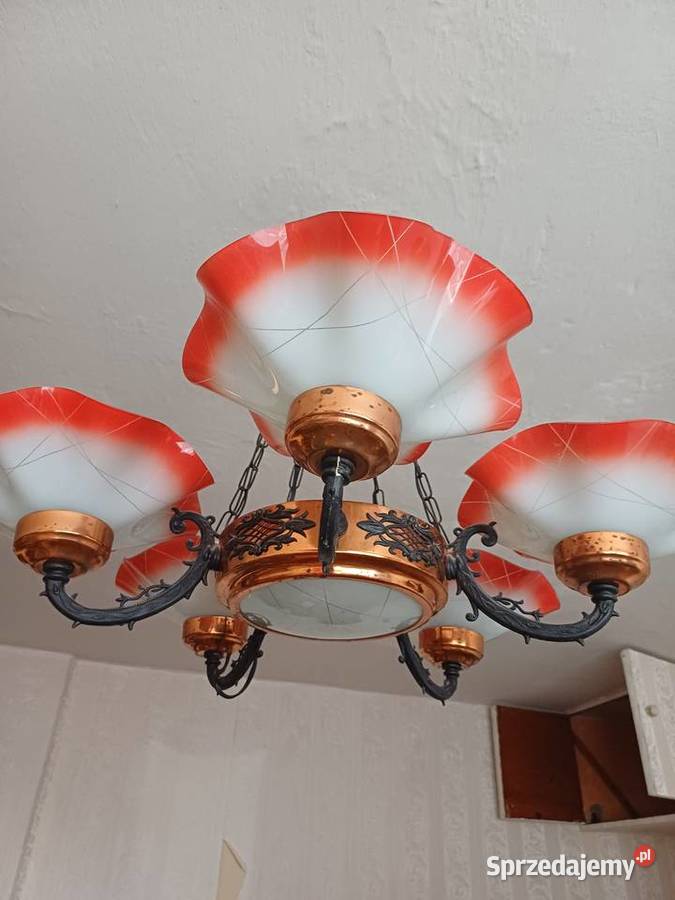 Sprzedam żyrandol 5 ramienny z Prlu Sopot