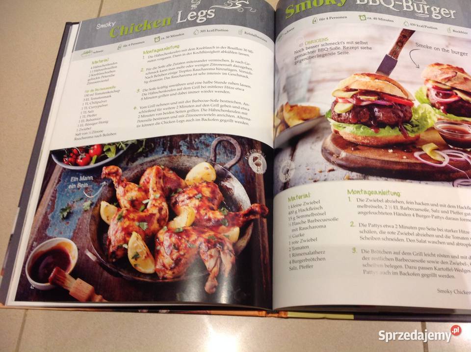 Książka z Potrawami Kulinaria Wydanie niemieckie Rok wydania 2016 lubuskie