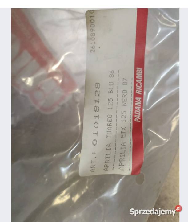 wydech aprilla tuaregneroblu 125 Turek sprzedam