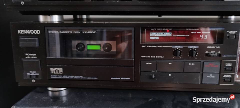 Sprzedam magnetofon deck Kenwood KX880D dwie Warszawa