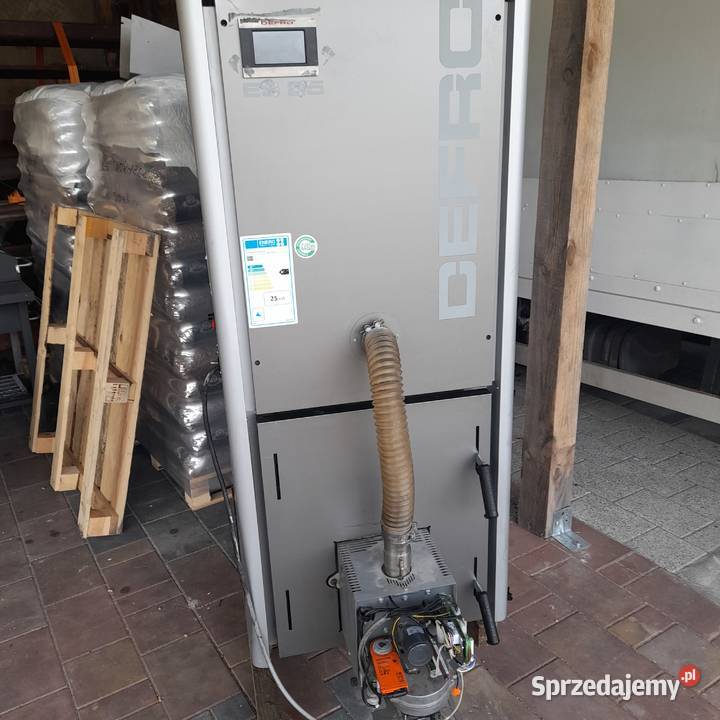 Piec na pellet Defro 25 kw Łyse