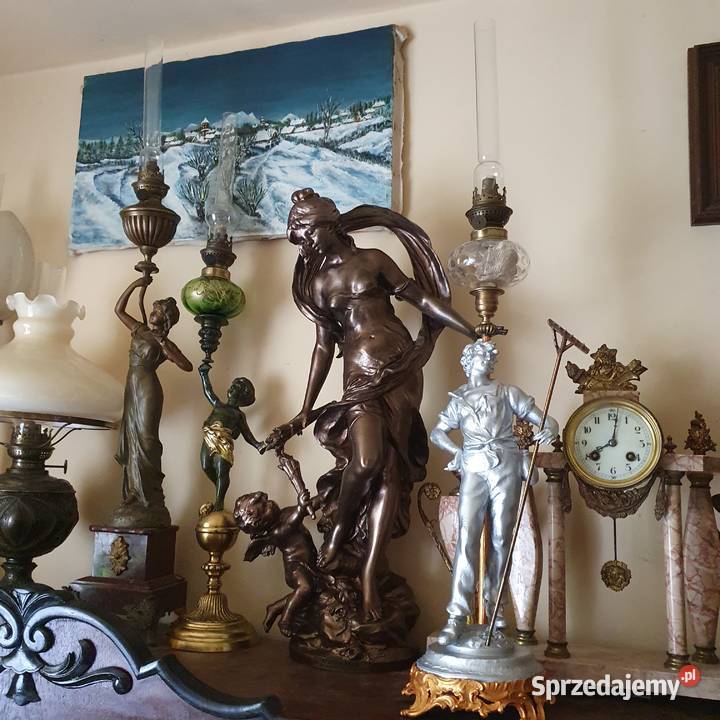 Sprawna figuralna lampa naftowasygMOREAUze dolnośląskie Wrocław