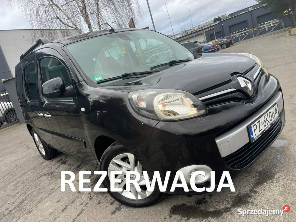 Renault Kangoo 1.2 115KM Bezwypadkowy Niski Przebieg Bogata Opcja 2xKoła O…