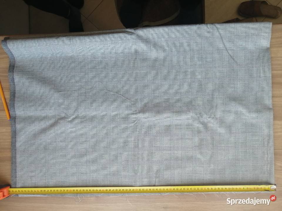 Tkanina mieszanka wełniana łódzkie Łódź sprzedam