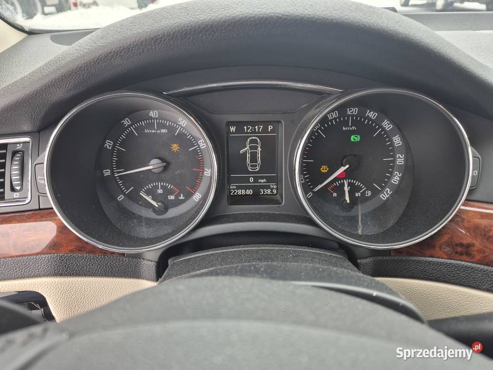 Krajowa Skoda Superb 2 18 tsi PLATINUM Rok produkcji 2009 Wejherowo