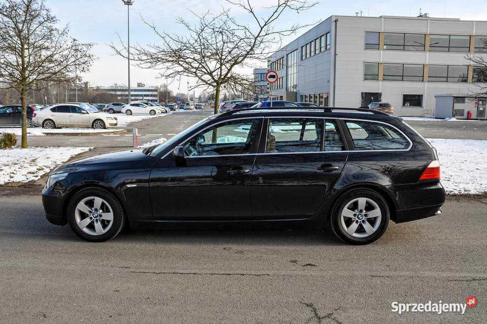 BMW Seria 5 Automat Lift 2009 r Skóry Seria 5 dolnośląskie Wrocław