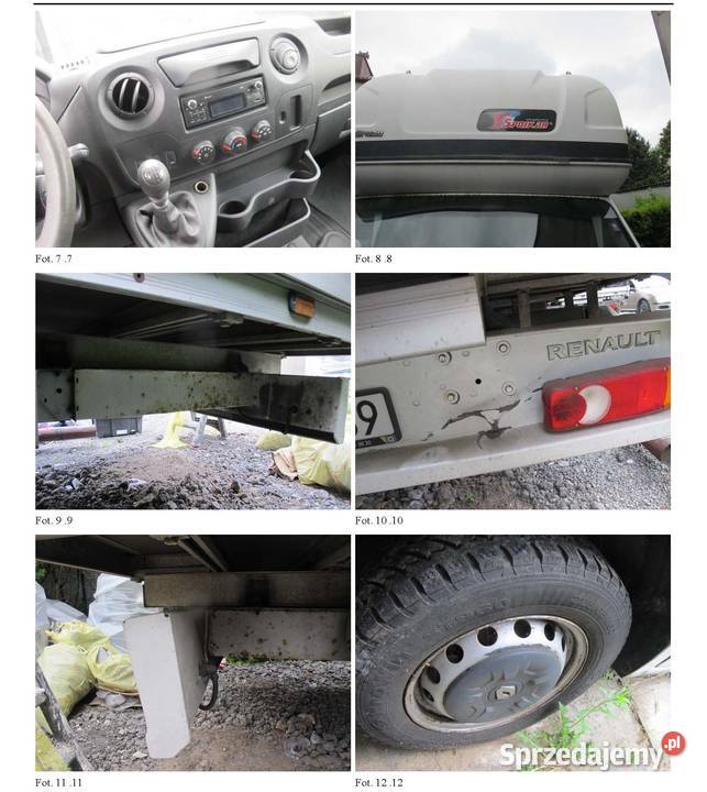 Samochód ciężarowy Renault Master śląskie Katowice