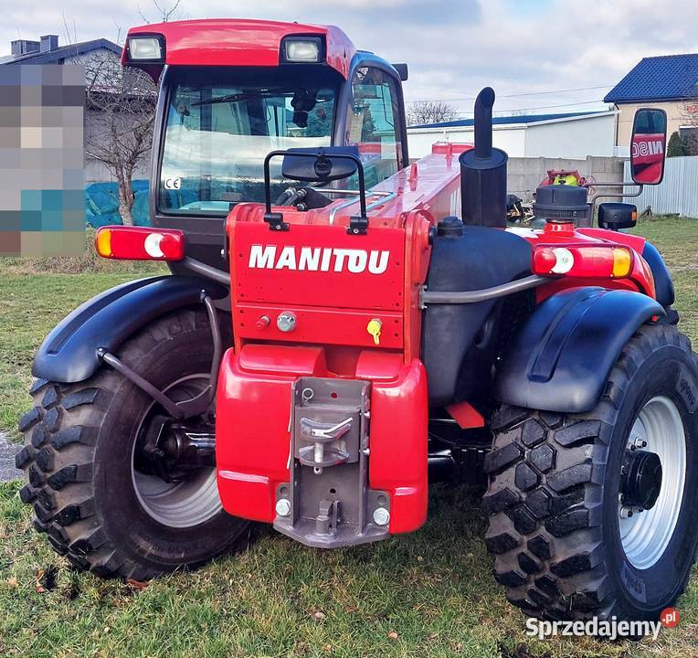 Manitou ładowarka teleskopowa nowe opony Wręczyca Wielka