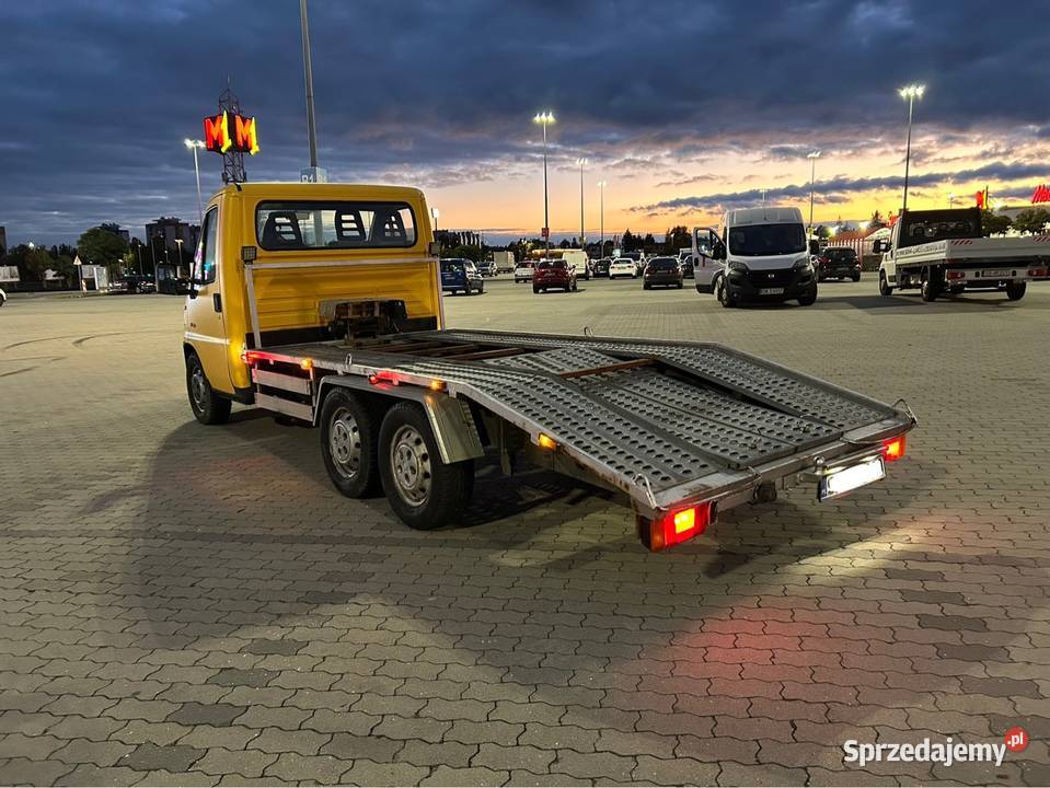 Citroen Jumper Auto laweta zabudowa alco nieuszkodzony Częstochowa sprzedam