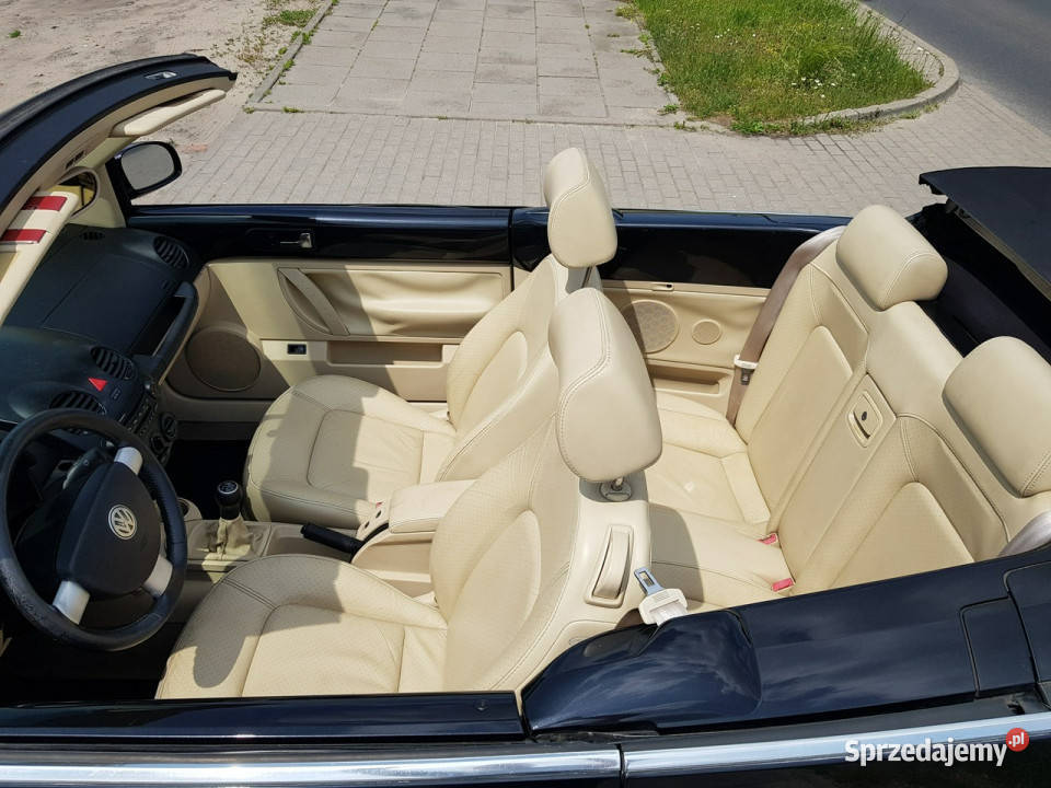 Volkswagen Beetle 19 TDI Cabrio Skóry Zadbany Rok produkcji 2004 Włocławek