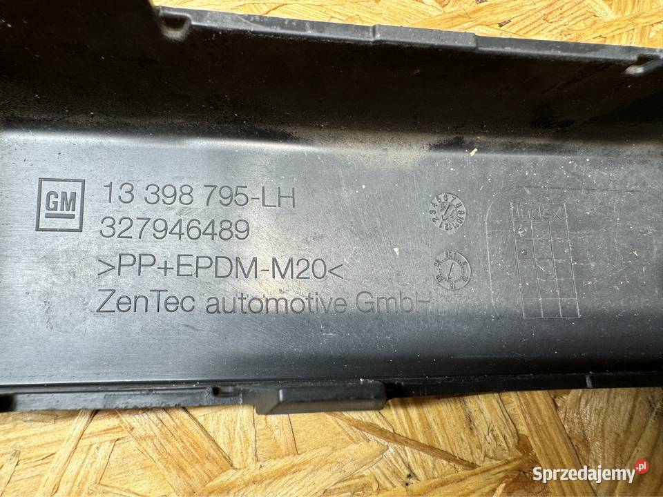 Listwa kratka zderzaka przód lewa lh astra 4 IV Sieraków