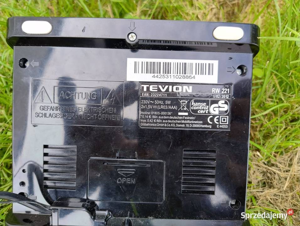 SPRAWNE Tevion RW 221 radio niemieckie budzik Krotoszyn sprzedam