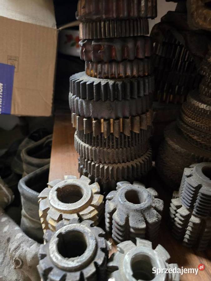 Zapas nowych frezów do metalu HSS Modułowe i Łazy