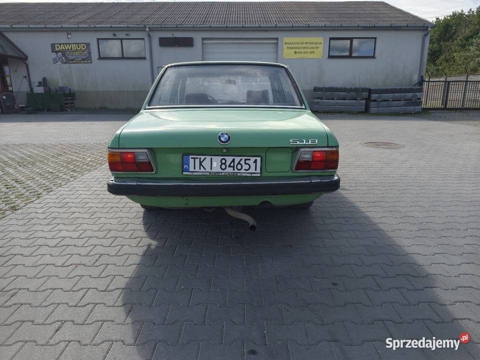 BMW E12 520 1975 Rekin Klasyk Zarejestrowany w Seria 5 Chęciny