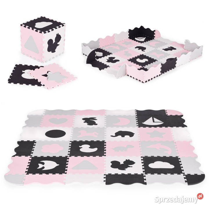 Mata piankowa z płotkiem puzzle suchy basen 36 Smogorzów