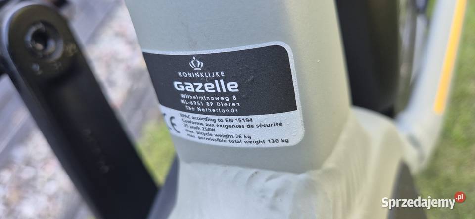 Gazelle Ultimate T10 rower elektryczny 528 wielkopolskie Konin
