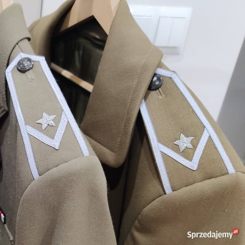 Obszycia pagonów na mundurach WP SW i PSP Kielce