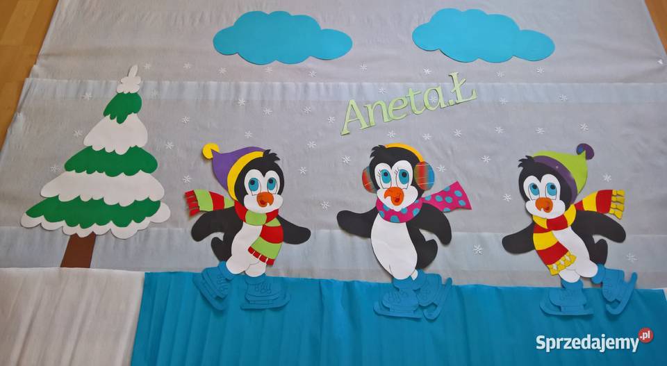 Dekoracje zimowe z brystolu 504102 444 Garwolin